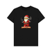 Black Santa Claws - Organic Cotton Men's Christmas Themed T-Shirt