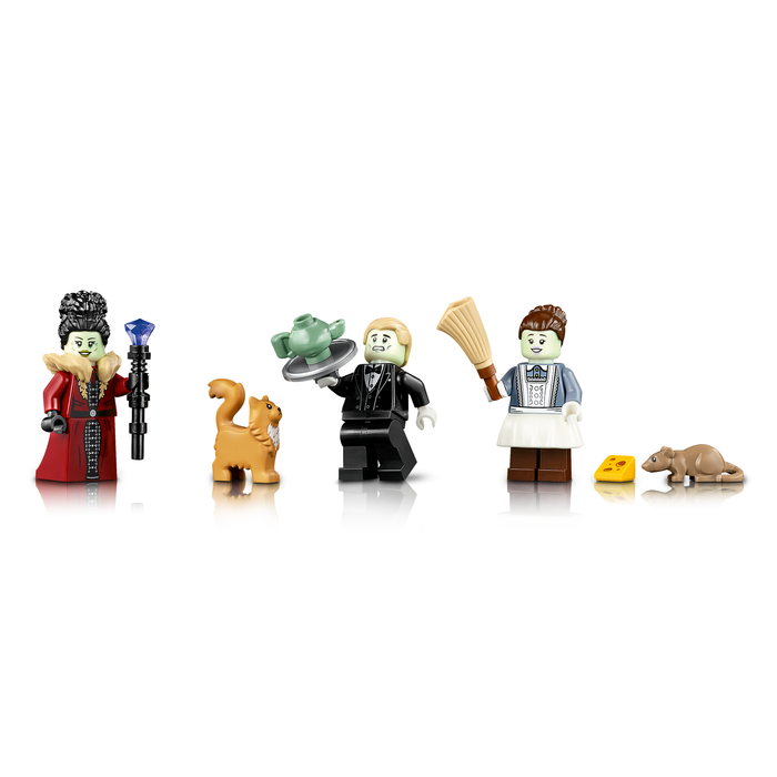 LEGO Icons 11383 Mayor Manor 3 minifigures with cat and rat figures