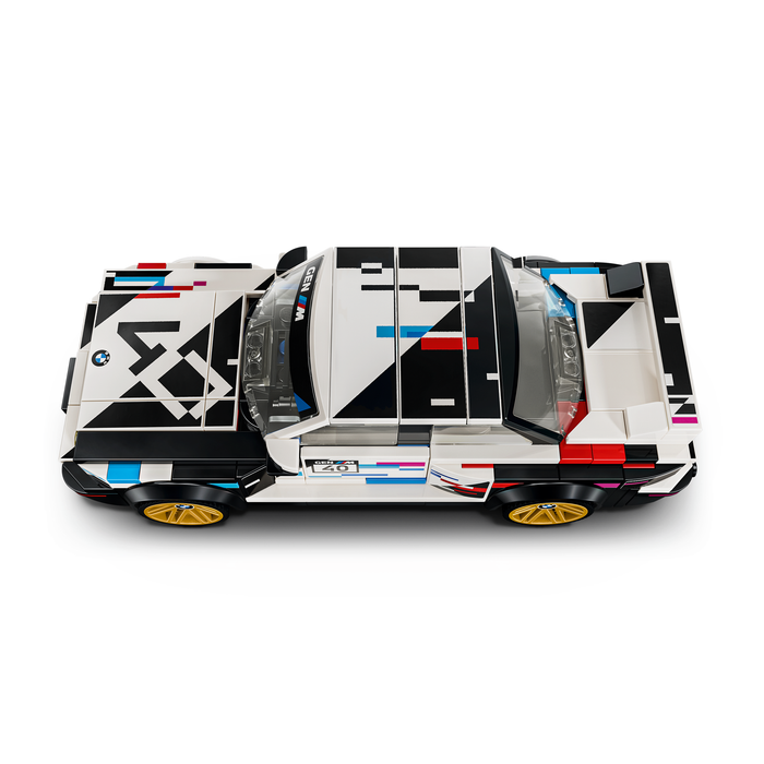LEGO Speed Champions 77263 BMW M3 (E30) top view