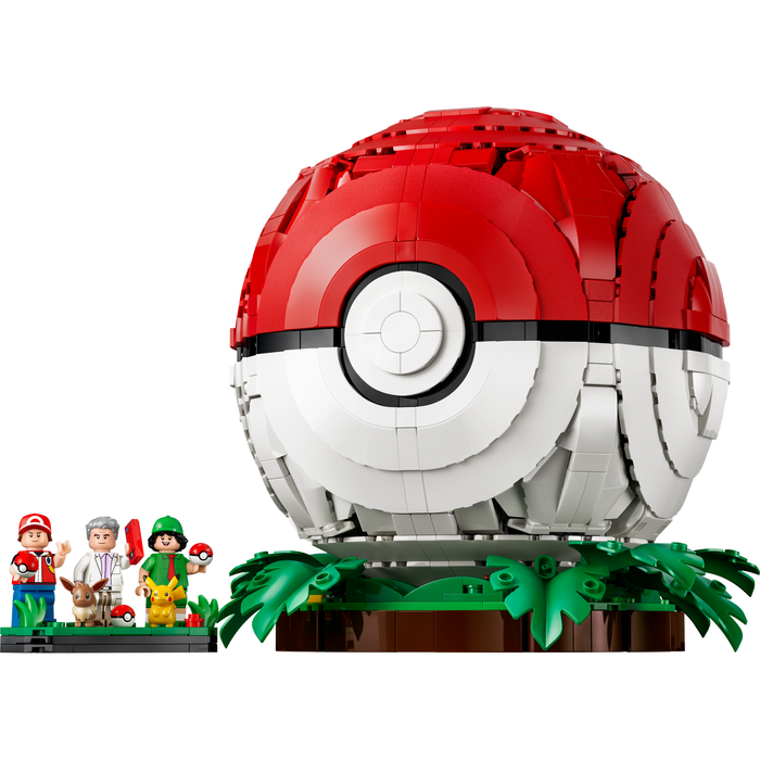 LEGO Pokémon 72154 Iconic Trainer Moments Poké Ball built Poké Ball with minifigures and Pokémon figures