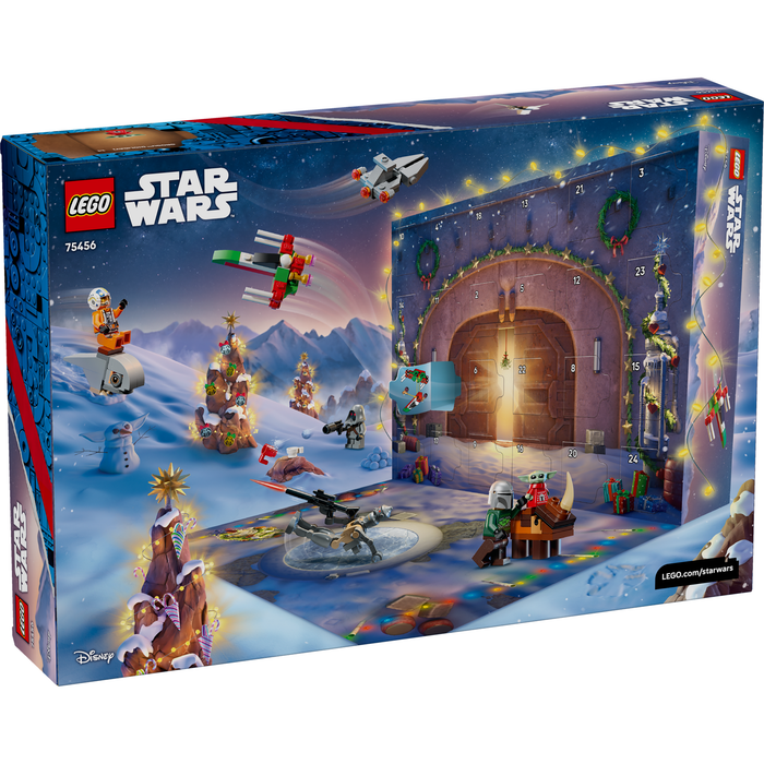 LEGO Star Wars 75456 Advent Calendar 2026 box back