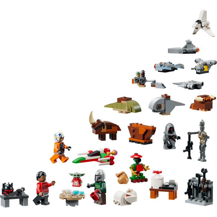 LEGO Star Wars 75456 Advent Calendar 2026 all 24 mini builds and minifigures