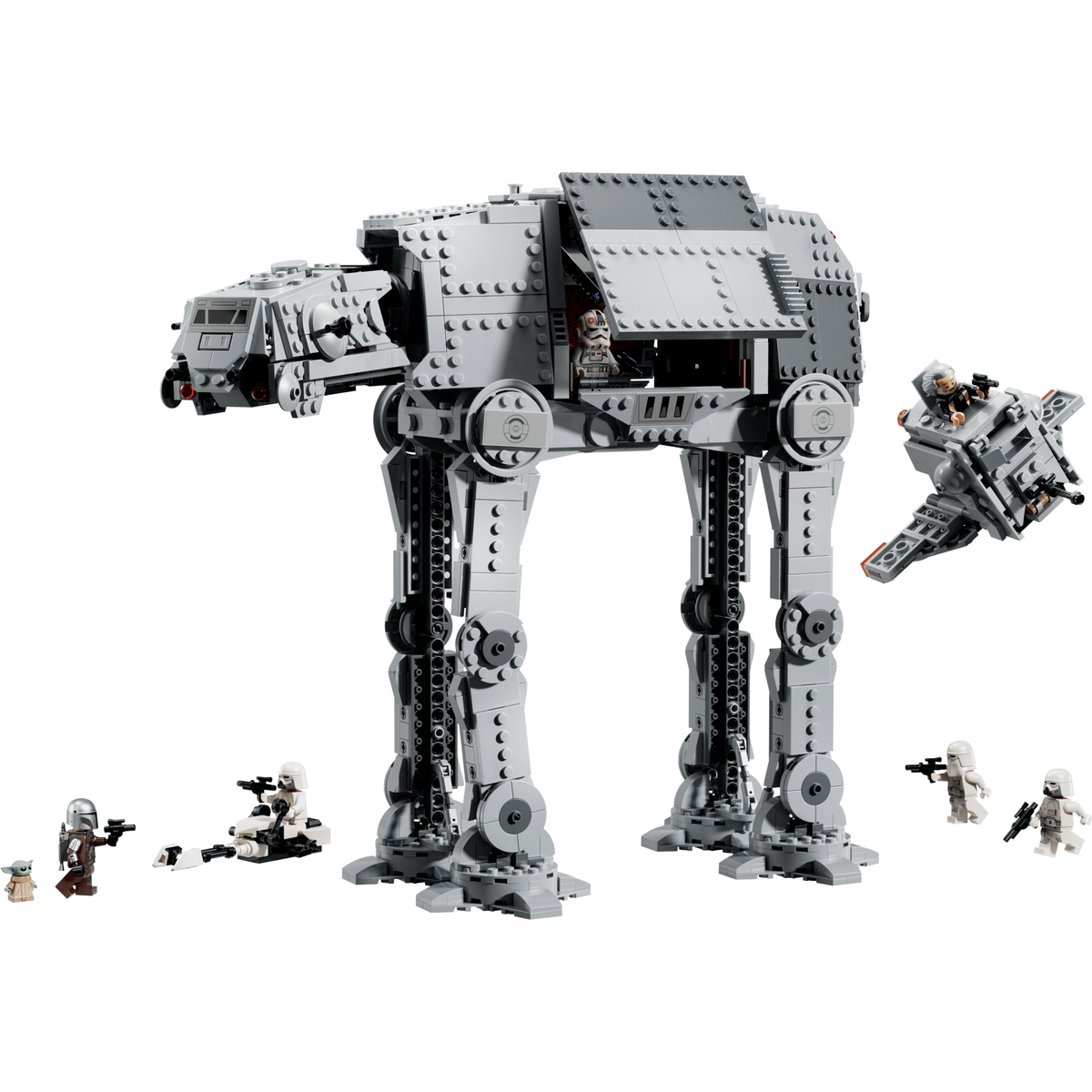 LEGO Star Wars 75454 Imperial Remnant AT-AT with INT-4 AT-AT walker with INT-4, speeder bike and characters