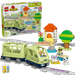 LEGO Duplo 10427 Interactive Adventure Train box front with built train