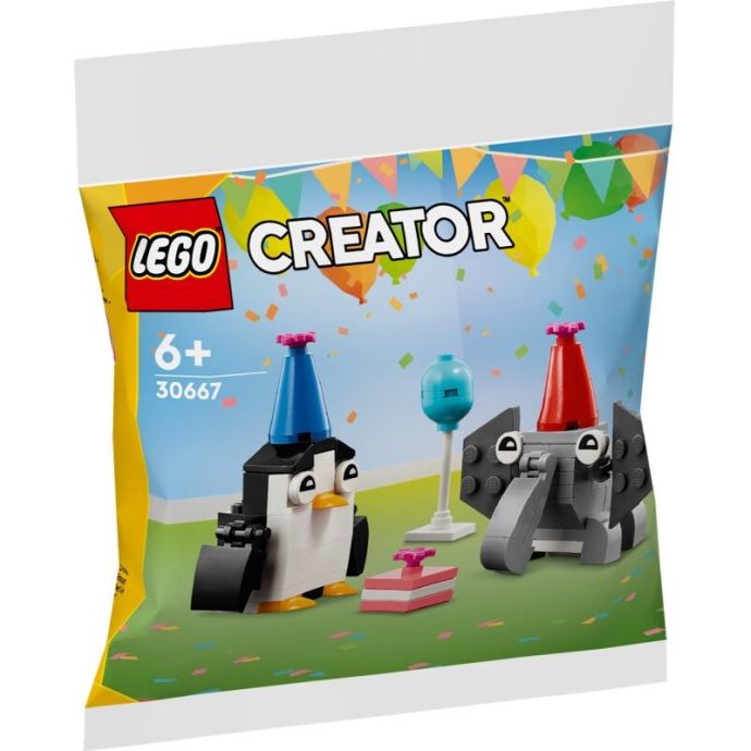 LEGO Creator 30667 Animal Birthday Party Polybag bag front
