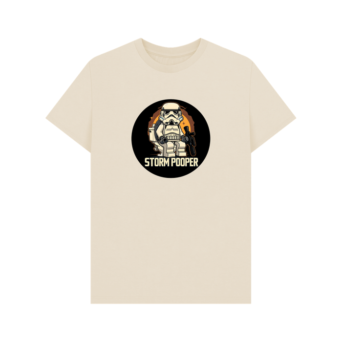 Oat Storm Pooper - Exclusive Design Men's Organic Cotton T-Shirt