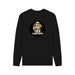 Black Storm Pooper - Exclusive Design Men's Organic Cotton Crew Neck Sweatshirt