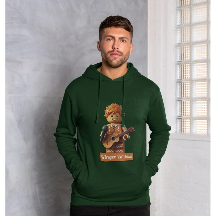 Ginger 'Ed' Man - Organic Cotton Christmas Hoodie