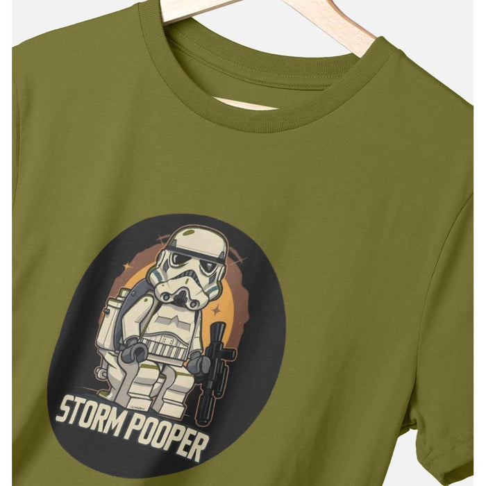 Storm Pooper - Exclusive Design Men's Organic Cotton T-Shirt