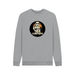 Light Heather Storm Pooper - Exclusive Design Men's Organic Cotton Crew Neck Sweatshirt