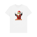 White Santa Claws - Organic Cotton Men's Christmas Themed T-Shirt