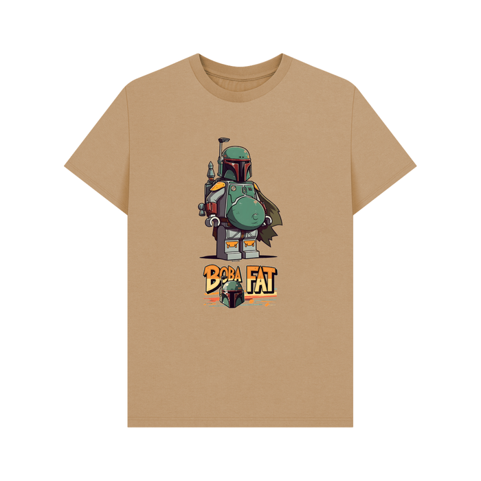 Sand Boba Fat - Exclusive Design Men's Organic Cotton T-Shirt