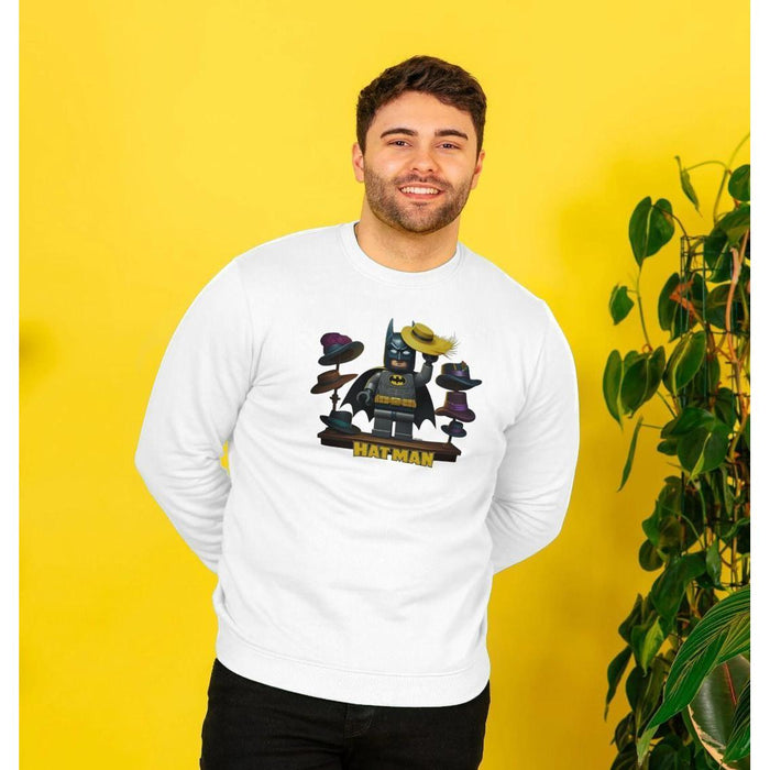 Hat Man - Exclusively Designed Organic Cotton Men's Sweatshirt