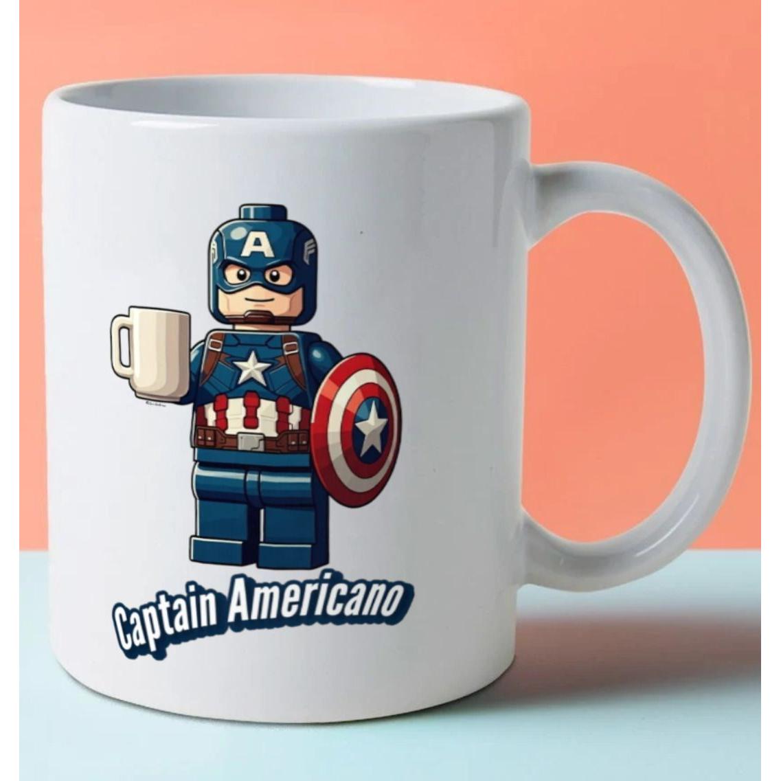 Captain Americano Printed Products - Clothing, Canvas, Mugs and more