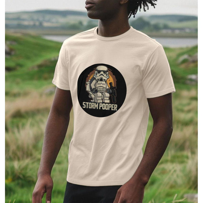 Storm Pooper - Exclusive Design Men's Organic Cotton T-Shirt