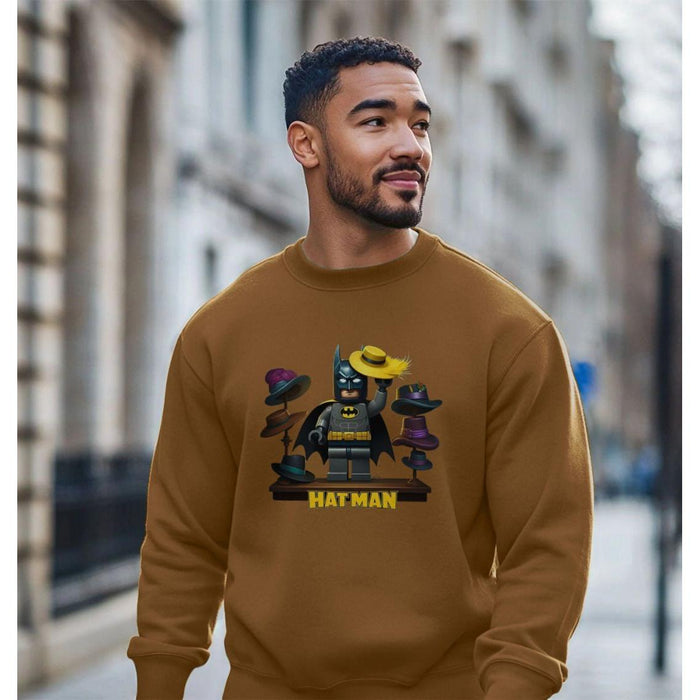 Hat Man - Exclusively Designed Organic Cotton Men's Sweatshirt