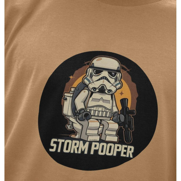 Storm Pooper - Exclusive Design Men's Organic Cotton T-Shirt