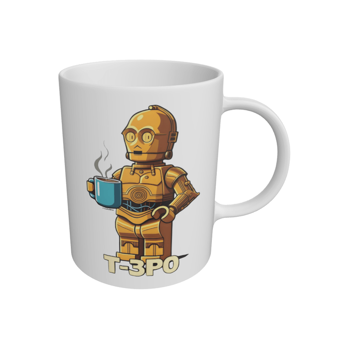 White T-3PO - The perfect mixture of LEGO, Star Wars and Tea!