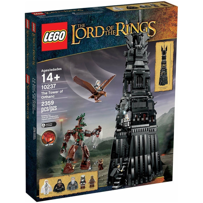 LEGO Lord of the Rings 10237 Tower of Orthanc (Slight box damage)