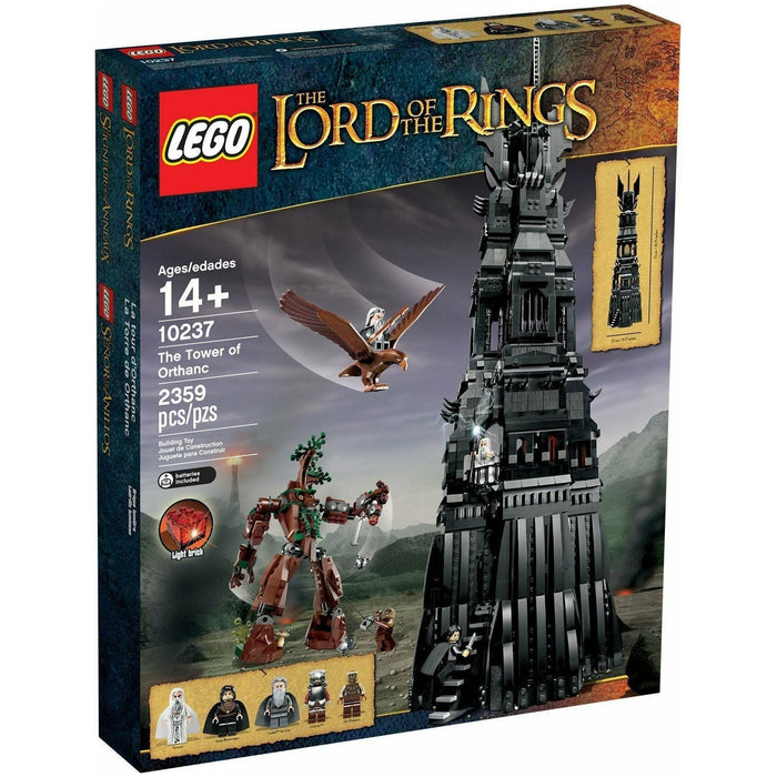 LEGO Lord of the Rings 10237 Tower of Orthanc (Slight crease on box)