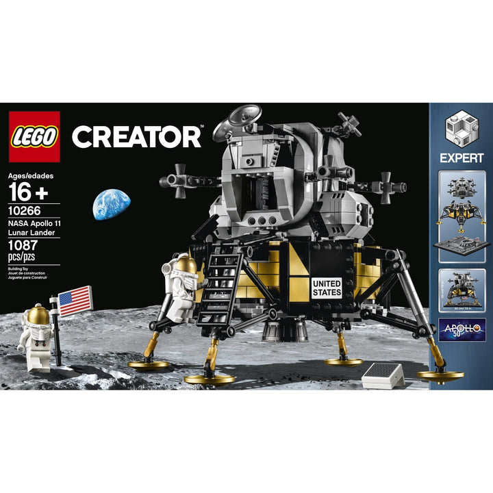 LEGO Creator Expert 10266 NASA Apollo 11 Lunar Lander box front