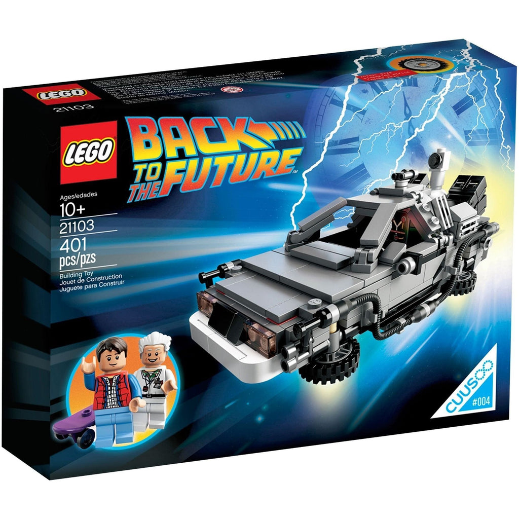 LEGO 21103 Cuusoo/Ideas The DeLorean Time Machine — Brick-a-brac-uk