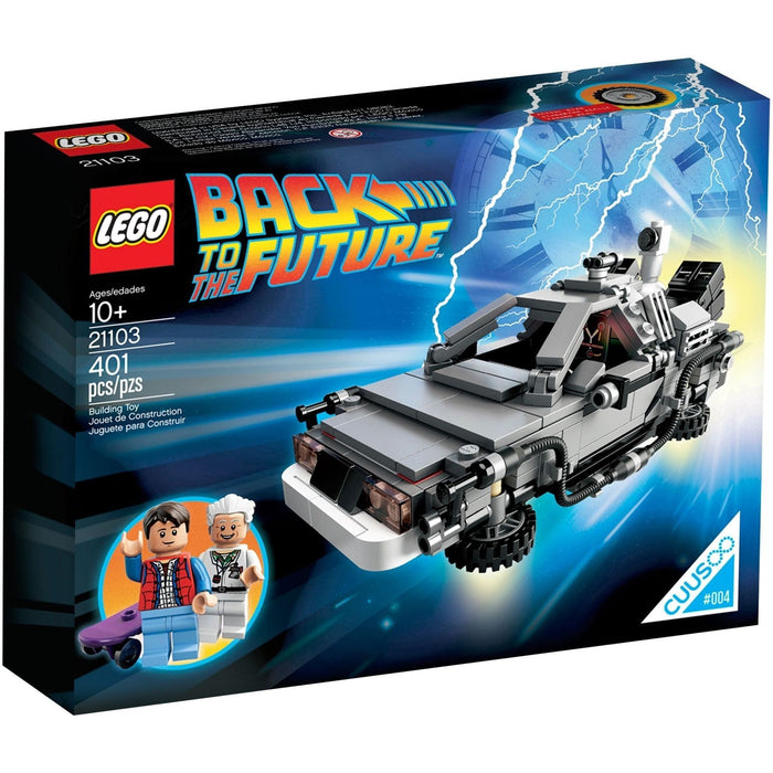 LEGO 21103 Cuusoo/Ideas The DeLorean Time Machine — Brick-a-brac-uk