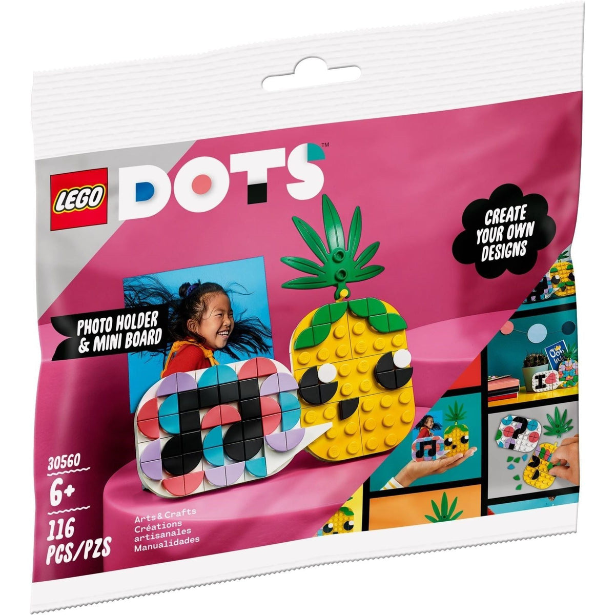 LEGO DOTS 30560 Pineapple Photo Holder and Mini Board Polybag — Brick-a ...