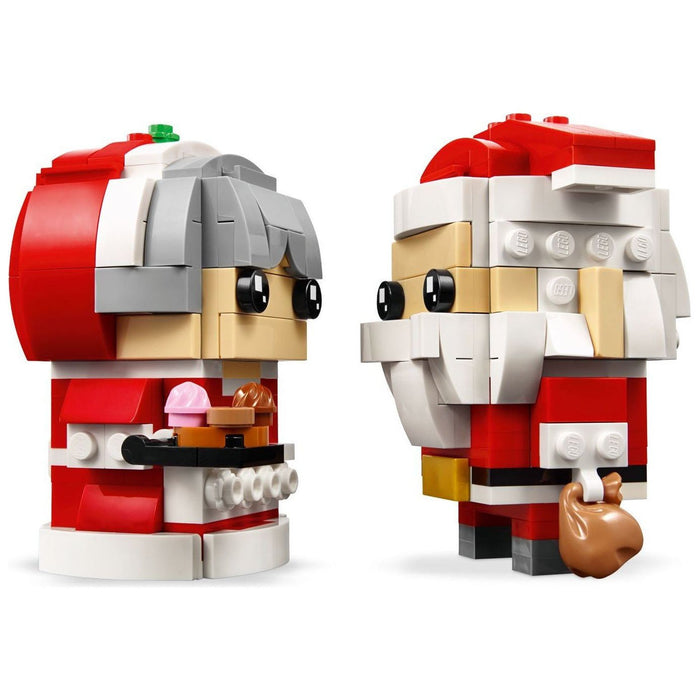 Mr and mrs claus brickheadz sale