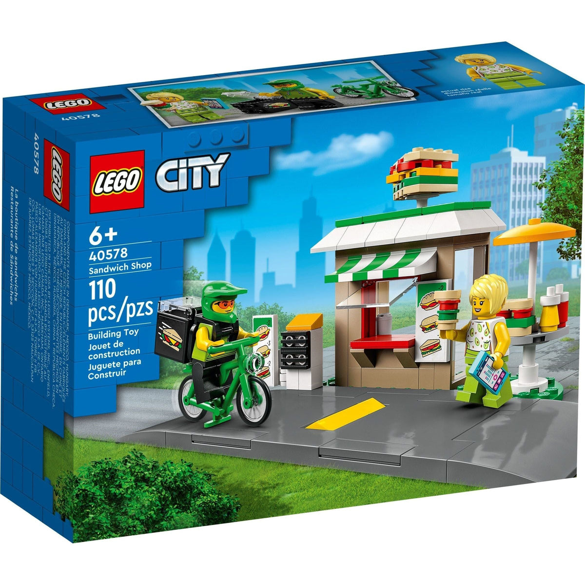 LEGO City 40578 Limited Edition Sandwich Shop — Brick-a-brac-uk