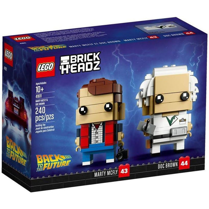 Lego 41611 Brickheadz - Marty McFly & Doc Brown (Numero 43 & 44)