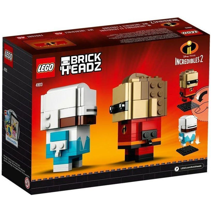 LEGO 41613 Brickheadz Numbers 45 & 46 - Mr Incredible & Frozone