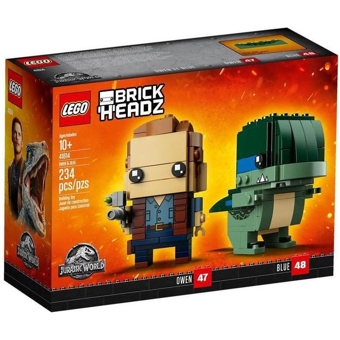 LEGO 41614 Brickheadz Numbers 47 & 48 - Owen & Blue