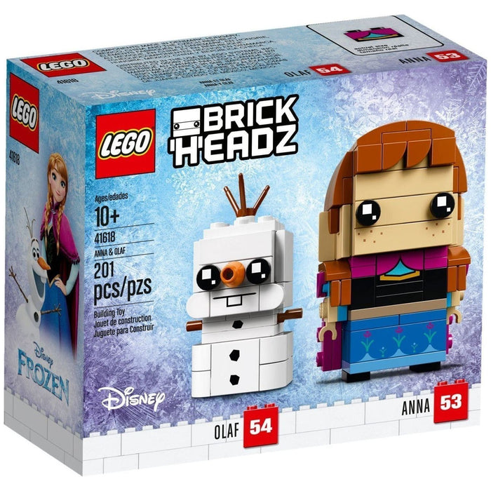 LEGO 41618 Brickheadz Numbers 53 & 54 - Anna & Olaf