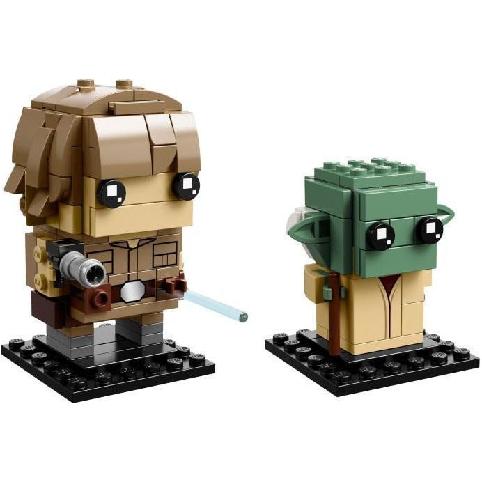 LEGO Star Wars Brickheadz 41627 Number 70 & 71 - Yoda & Luke Skywalker