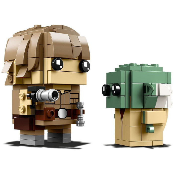 LEGO Star Wars Brickheadz 41627 Number 70 & 71 - Yoda & Luke Skywalker