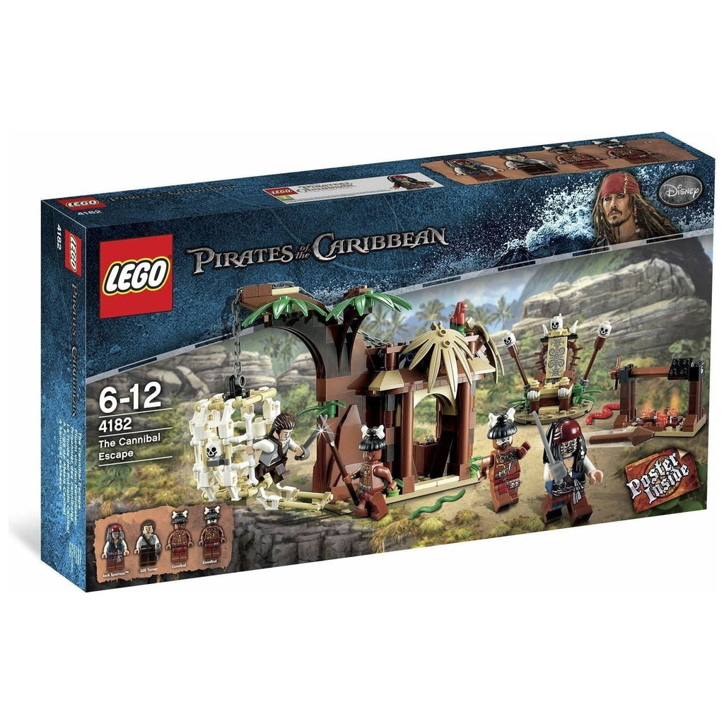 LEGO Pirates of The Caribbean 4182 The Cannibal Escape — Brickabrac
