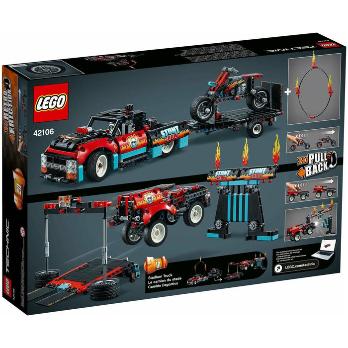 LEGO Technic 42106 Stunt Show Truck & Bike