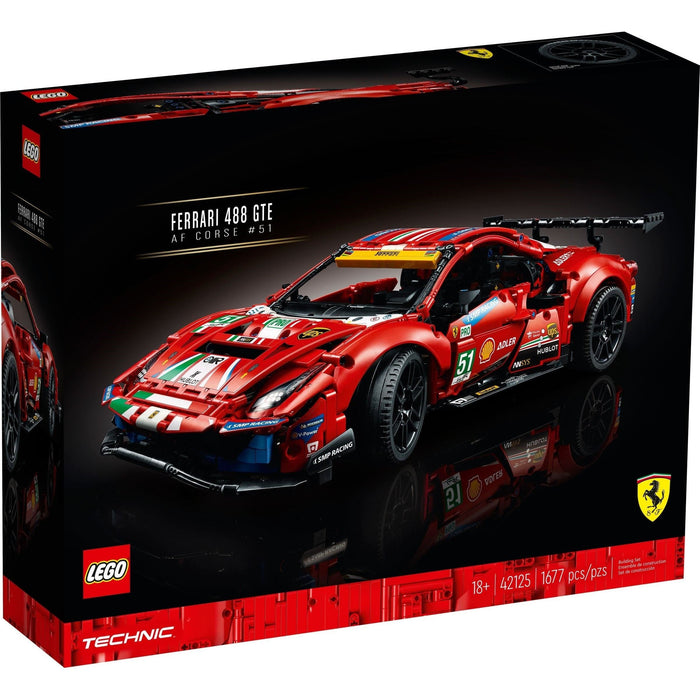 LEGO Technic 42125 Ferrari 488 GTE 'AF Corse #51'