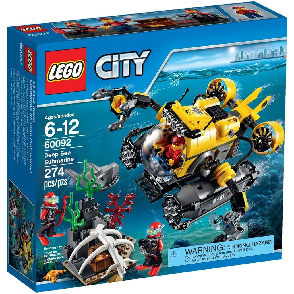 LEGO City 60092 Deep Sea Submarine — Brickabrac