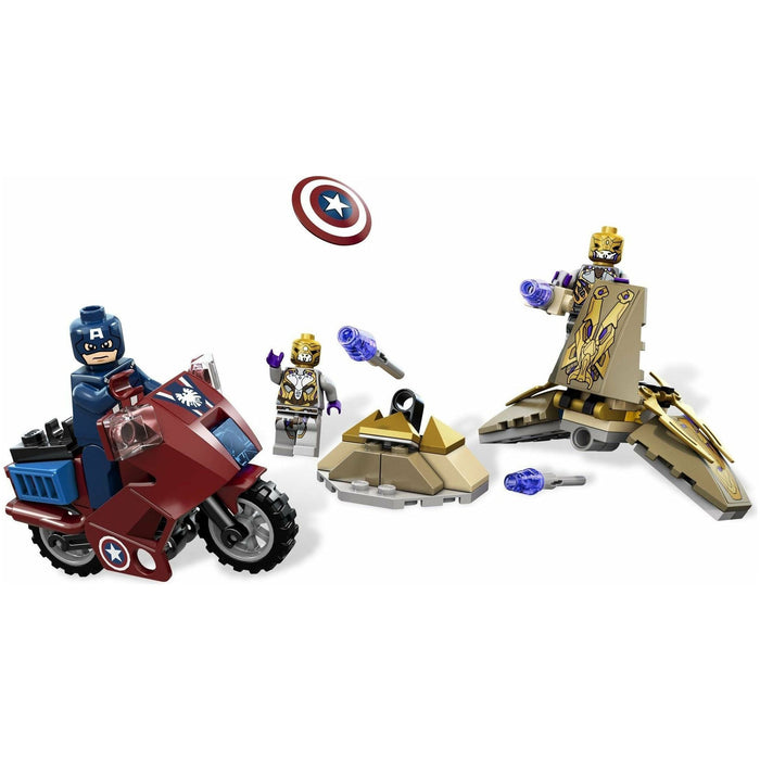 LEGO Marvel Super Heroes 6865 Captain America's Avenging Cycle - Discontinued