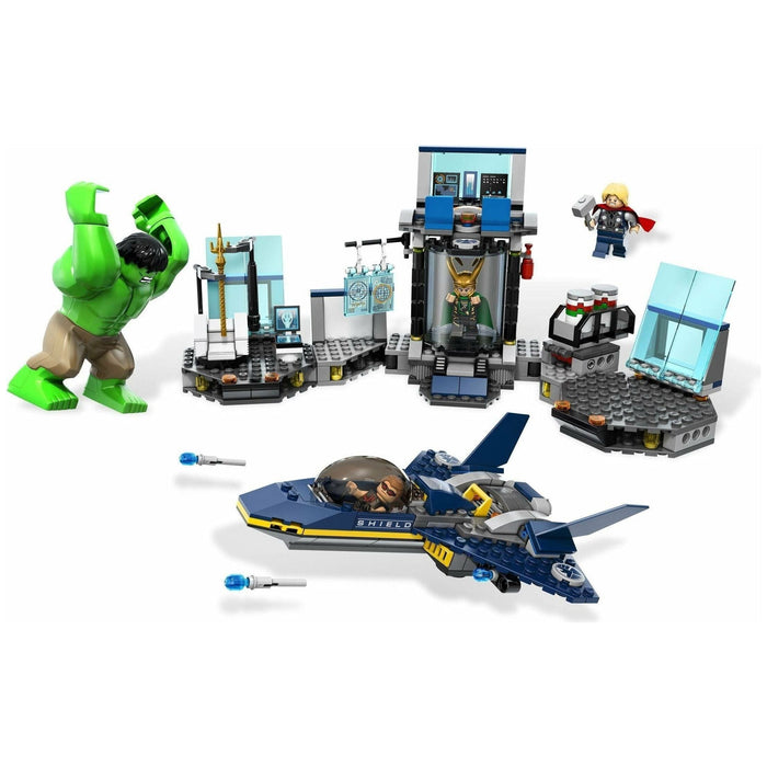 LEGO Marvel Superheroes 6868 Hulk's Helicarrier Breakout — Brick-a