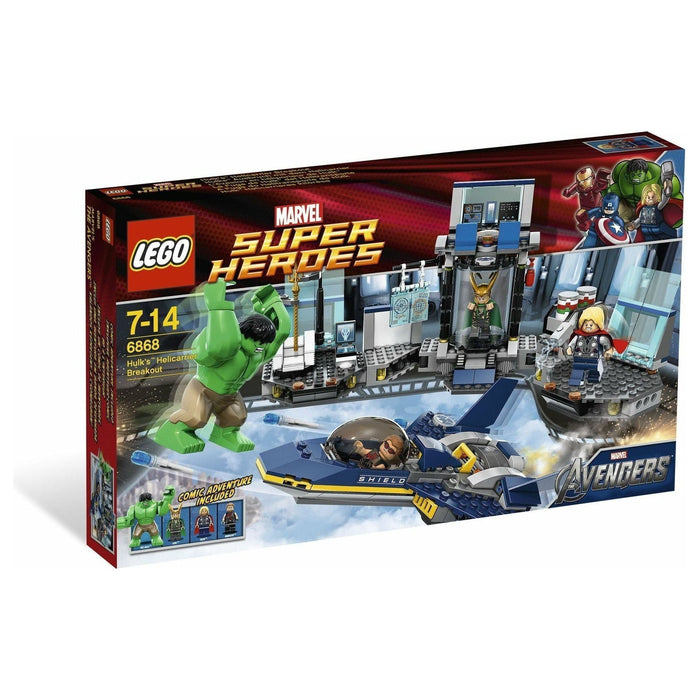 LEGO Marvel Superheroes 6868 Hulk's Helicarrier Breakout