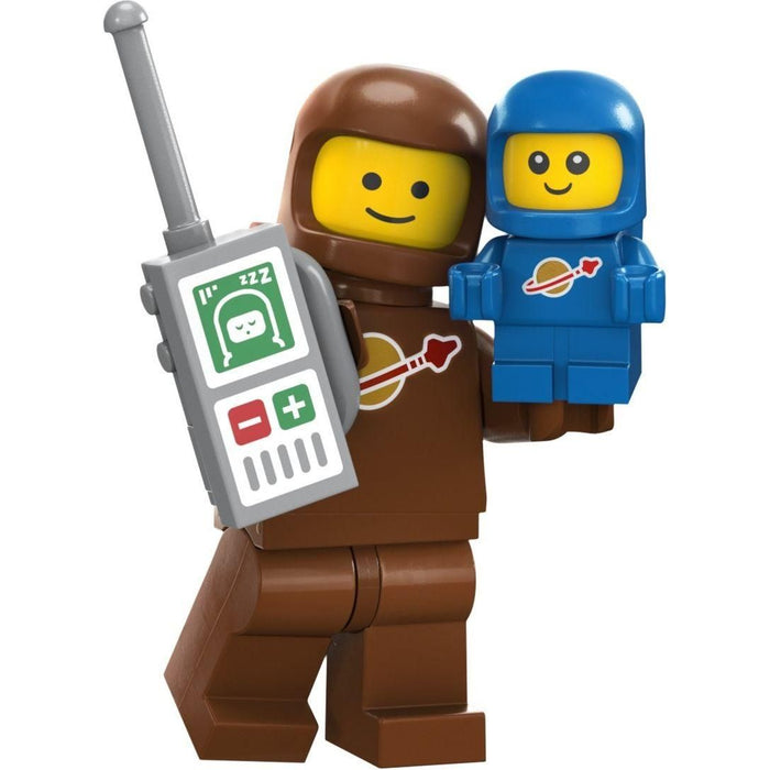 LEGO 71037 Series 24 Collectable Minifigure Brown Astronaut and