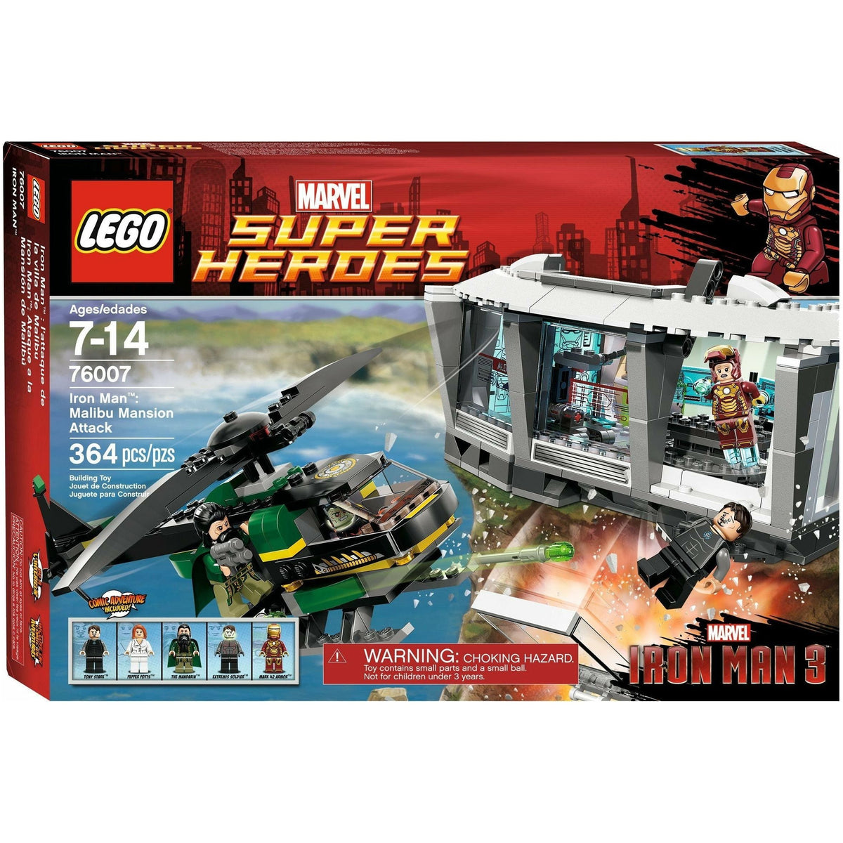 LEGO Marvel 76007 Iron Man Malibu Mansion Attack (Outlet)