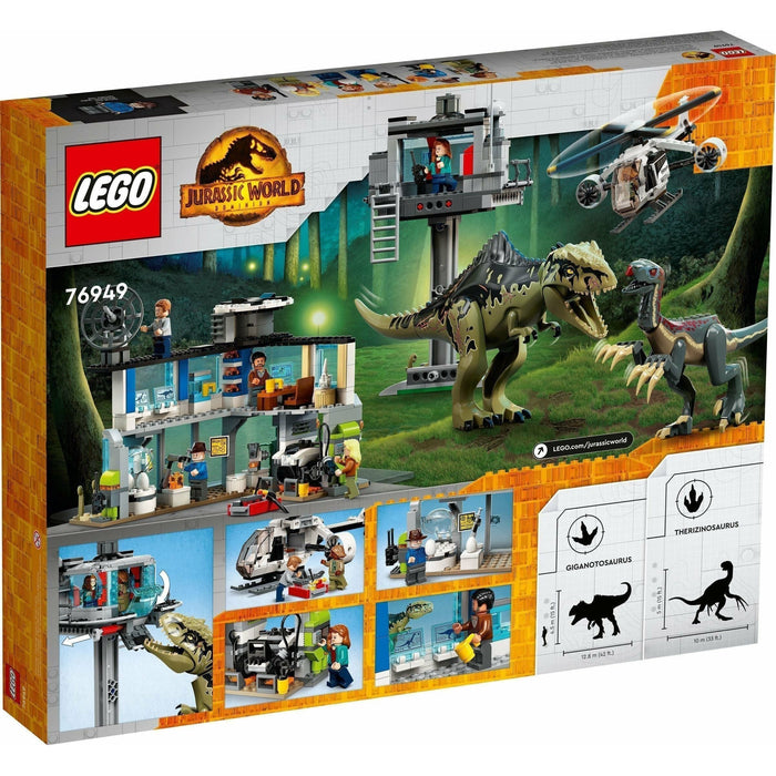 LEGO Jurassic World 76949 Giganotosaurus & Therizinosaurus Attack