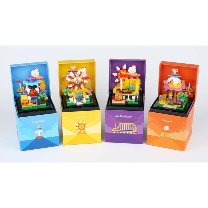 LEGO Bricktober 2020 Bundle. Set of 4 limited release fairground themed sets.